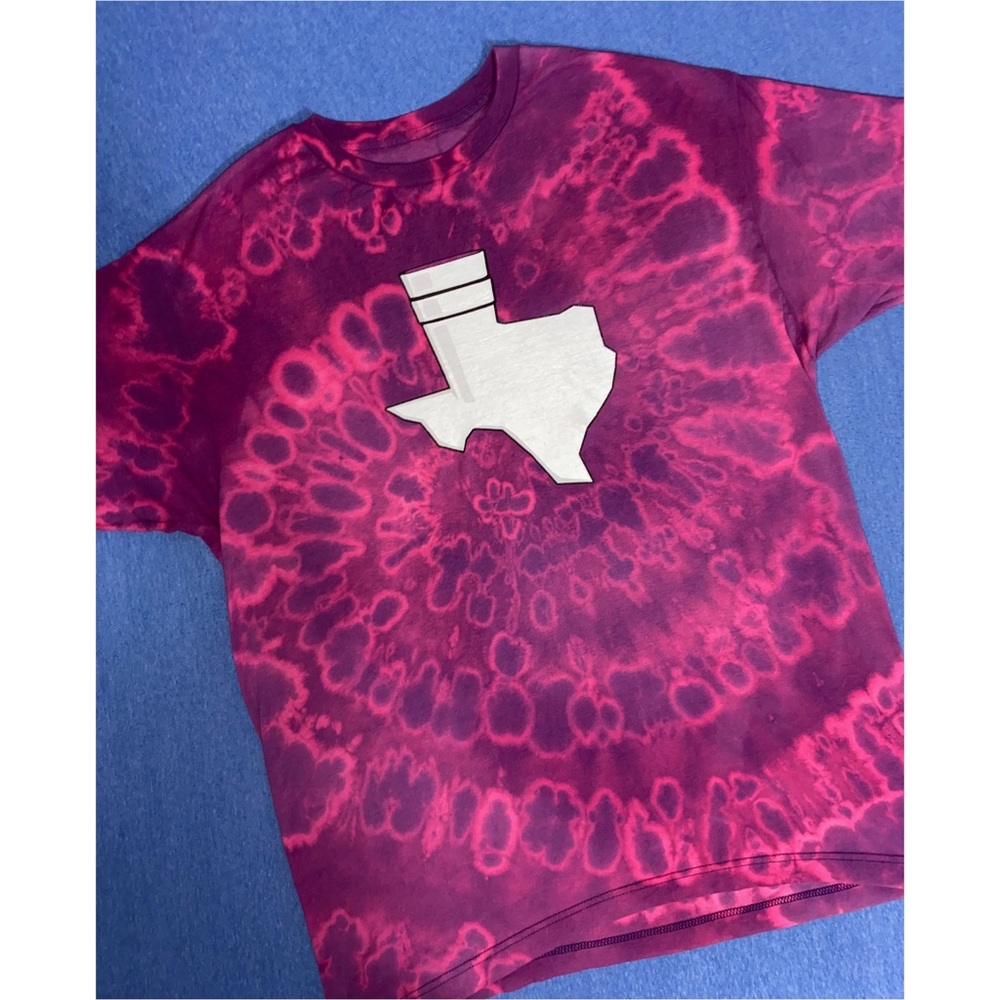 Texas Double Cup Love Bleach Tee